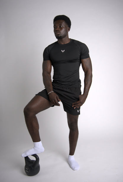 Wulfric Performance Shorts — Black