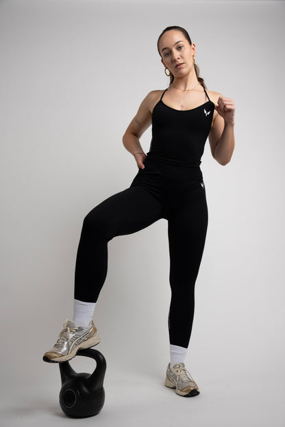 Lupa Training Tank — Midnight Black