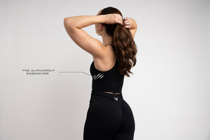 Lupa Training Tank — Midnight Black