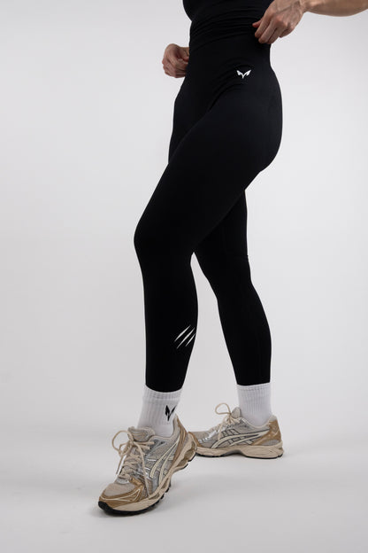 Ylva Leggings — Midnight Black