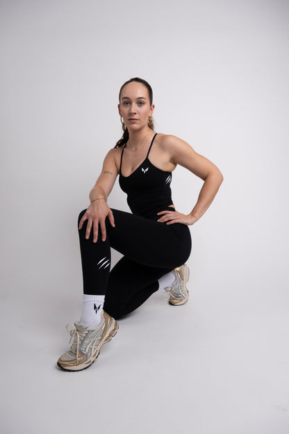 Ylva Leggings — Midnight Black