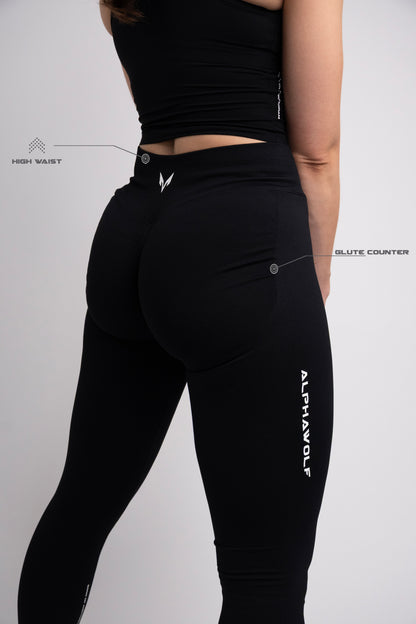 Ylva Leggings — Midnight Black