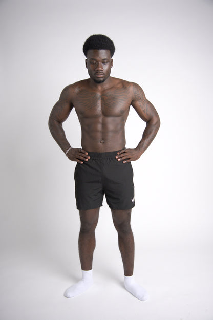 Wulfric Performance Shorts — Black