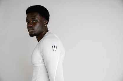 Wulfric Compression Long Sleeve — White