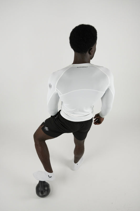 Wulfric Compression Long Sleeve — White