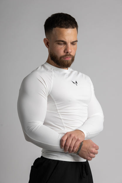 Wulfric Compression Long Sleeve — White
