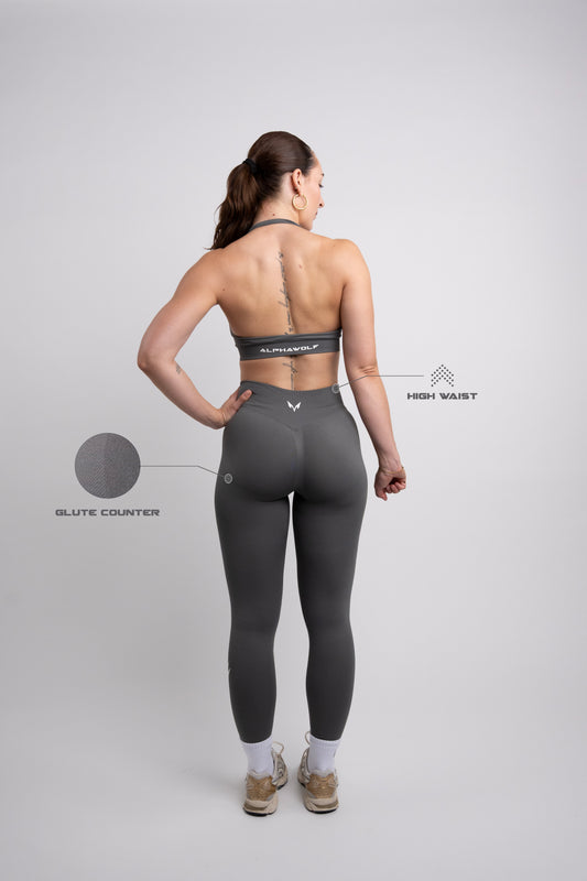 Ylva Leggings — Charcoal Grey