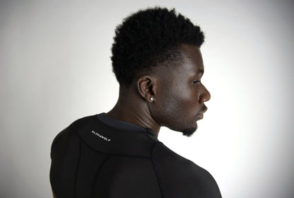 Lycan Compression T-Shirt Black lighting corrected alternate view