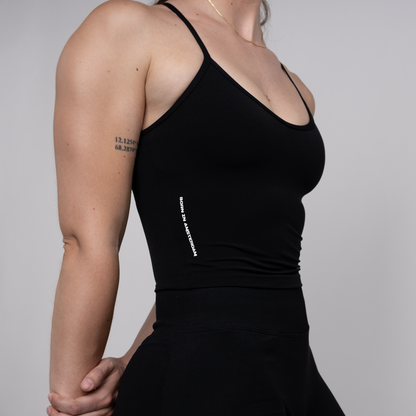 Lupa Training Tank — Midnight Black