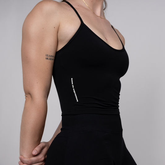Lupa Training Tank — Midnight Black