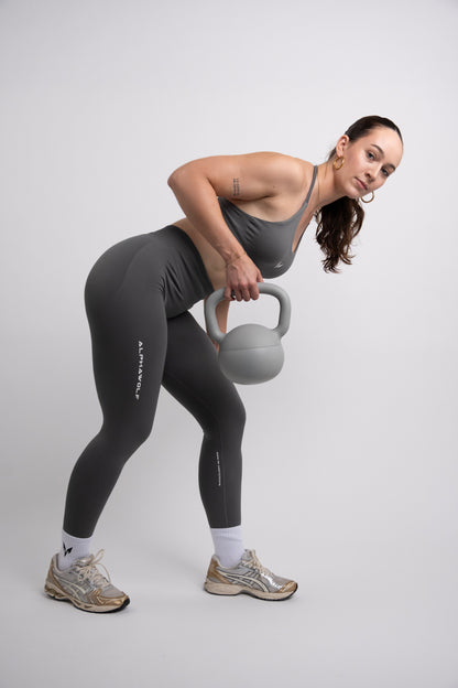 Ylva Leggings — Charcoal Grey