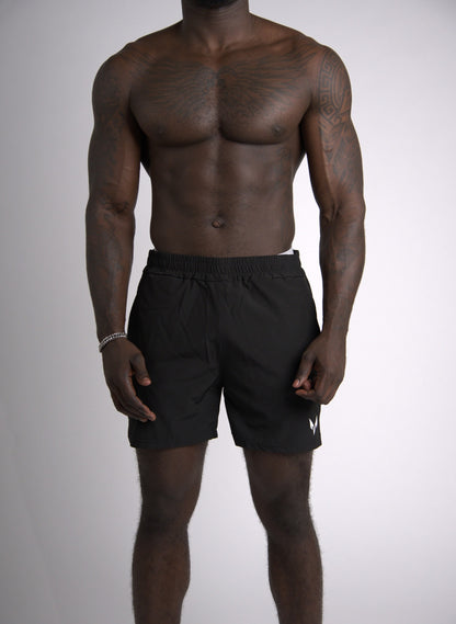Wulfric Performance Shorts Black front look