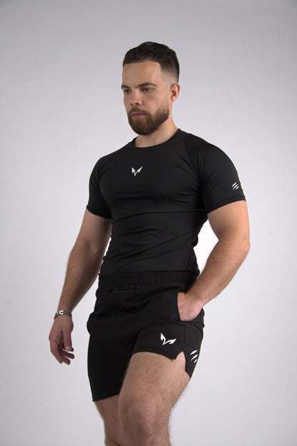Wulfric Performance Shorts Black model look
